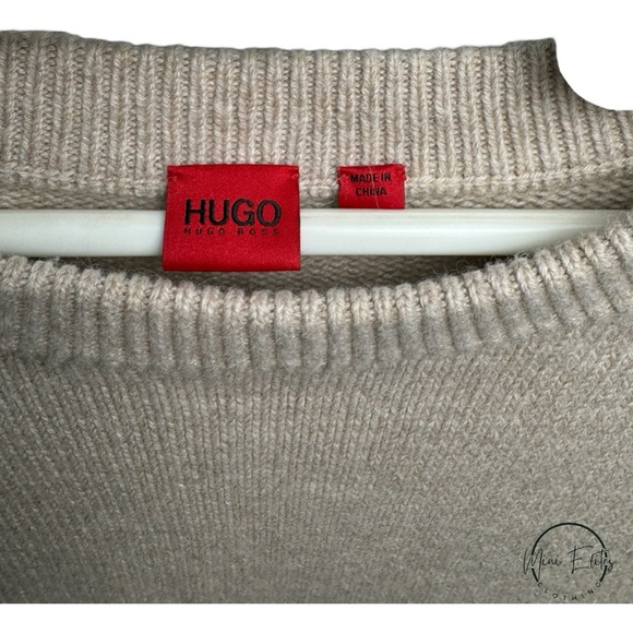 Hugo Boss Knitted “Beige” Crewneck - Picture 2 of 2